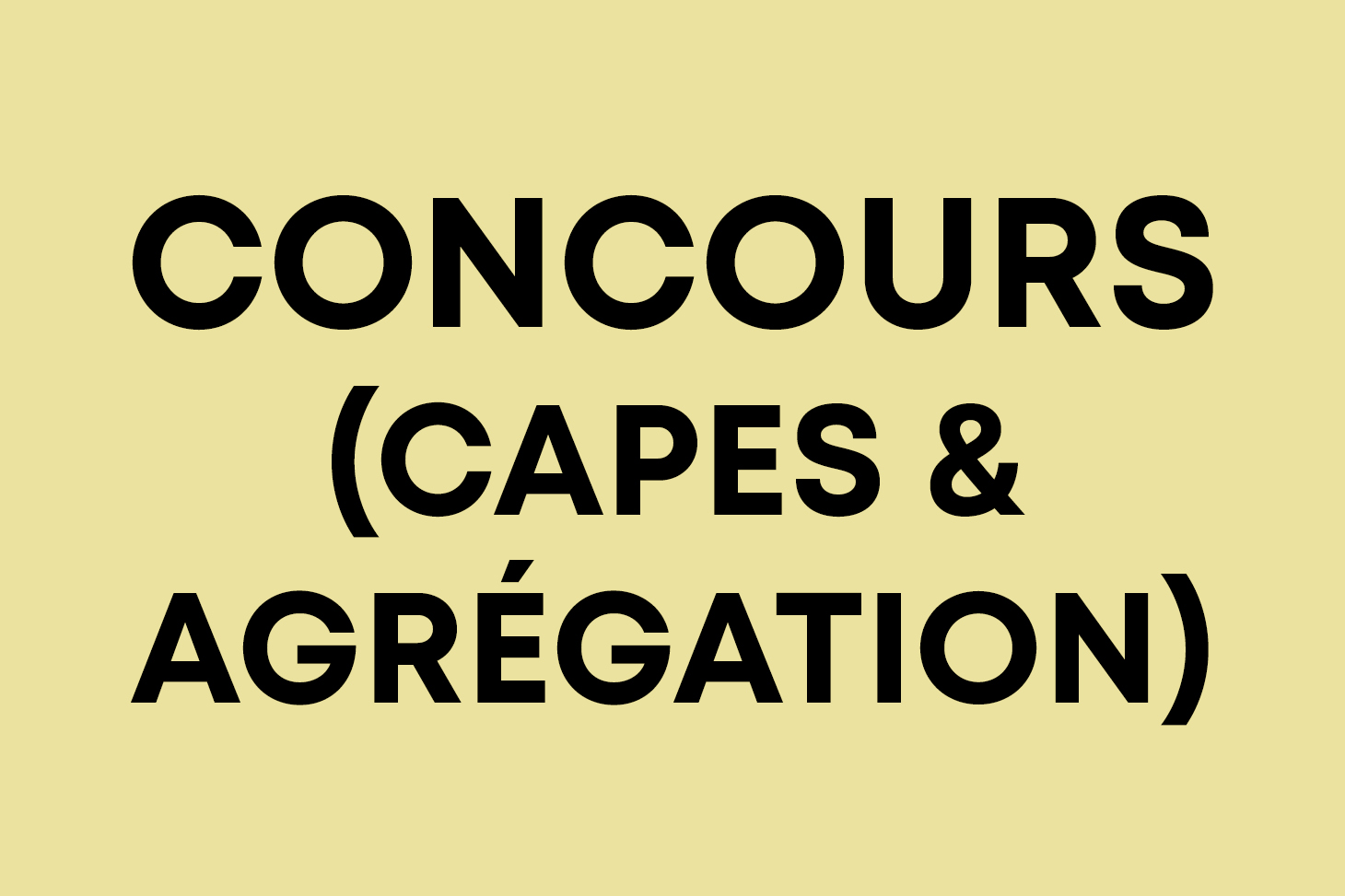 Concours