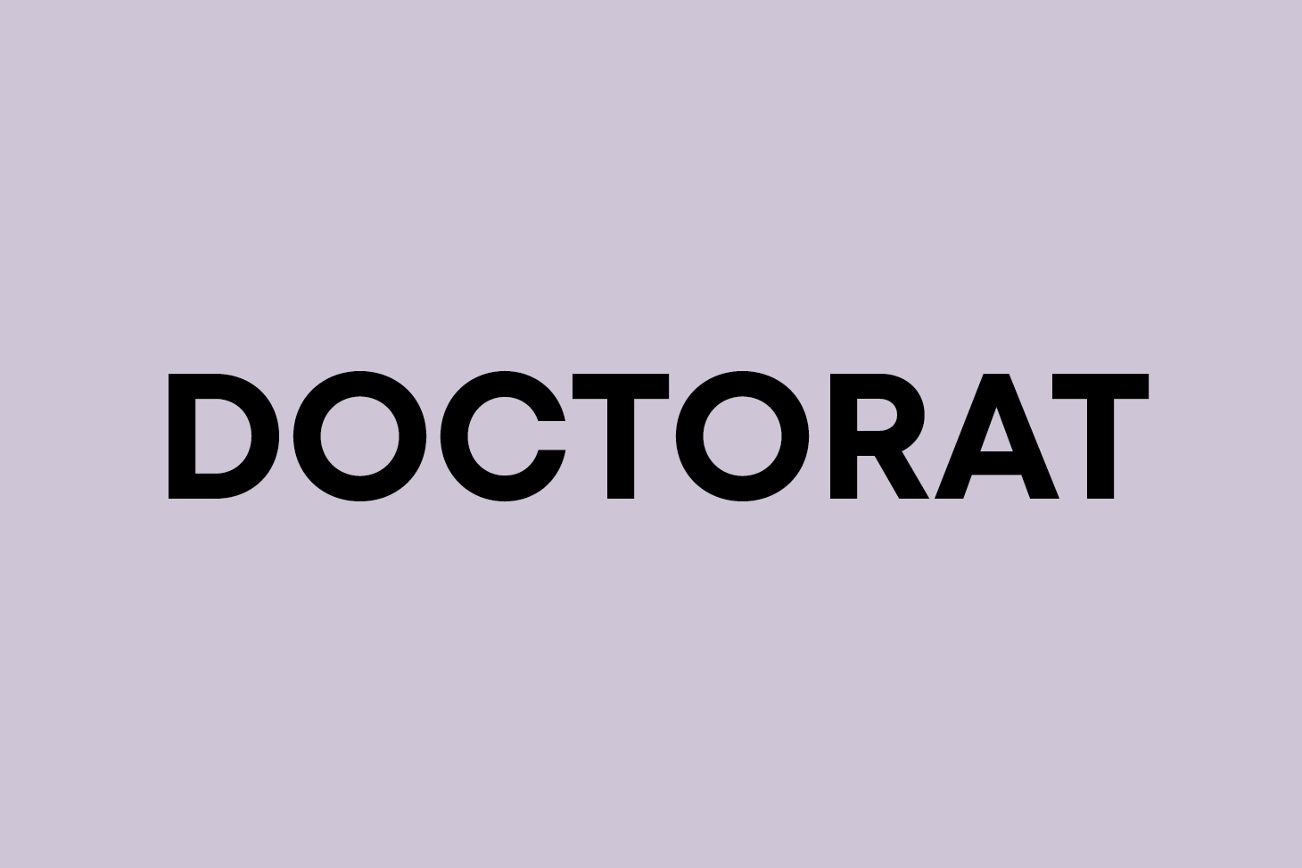 Doctorat