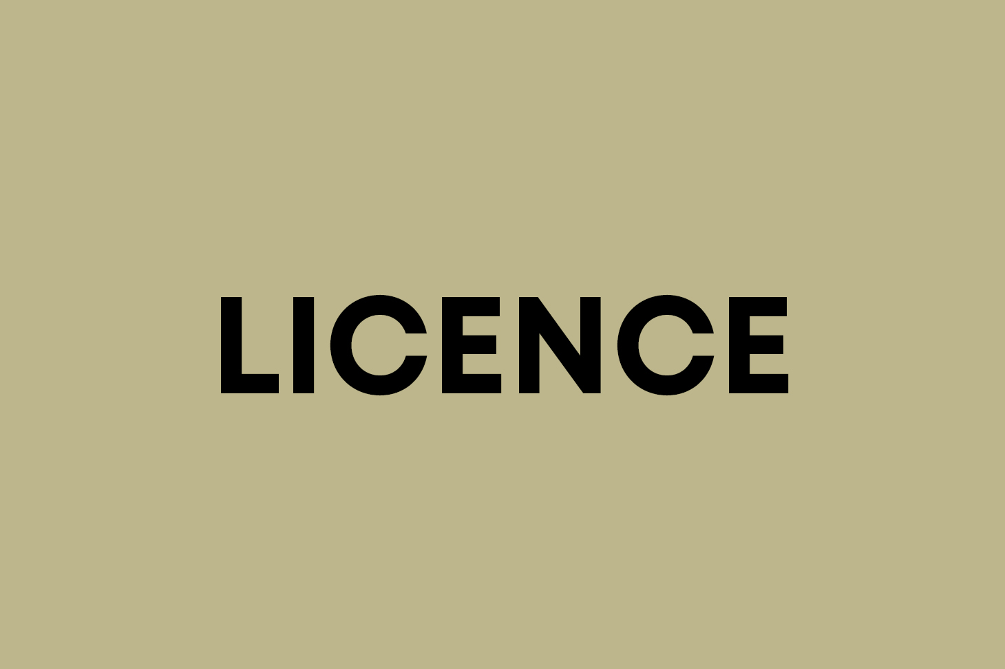 Licence